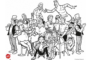 Stripfiguren van Willy Vandersteen