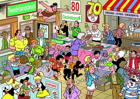 Suske en Wiske Puzzel Gezinsbond OP=OP